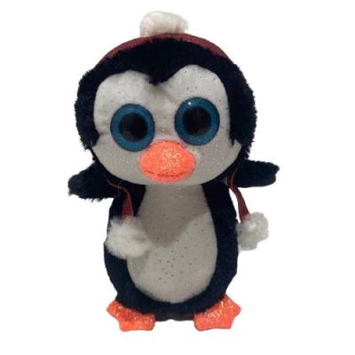 China 18cm 7.09 Inch Christmas Plush Toys Penguin Stuffed Animal Recording Repeating for sale