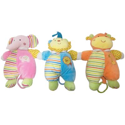 China 0.3M 3 Asstd Elephant Infant Plush Toys for sale