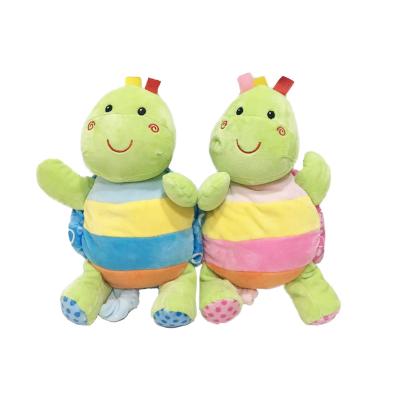 China 0.25m 9.84 Inch Infant Plush Toys Tortoise Stuffed Animal Hypoallergenic for sale