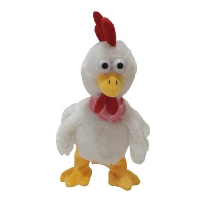 China 32cm 12.6 Inch Cute Dancing Singing Soft Toy Chicken Hen Stuffed Animal for sale