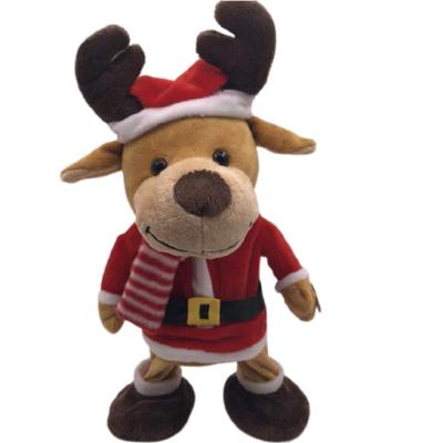 China 33cm 12.99in Christmas Reindeer Soft Toy Brown Chronicles Stuffed Animals 3A for sale