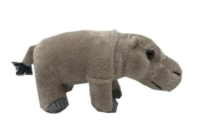 China 0.66ft 0.2M Christmas Hippopotamus Stuffed Animal Teddy Bear Stuffed Toy for sale