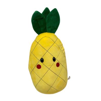 China 56CM 22.05in Super Soft 56CM Pineapple Shaped Cushion Plush Fruit And Vegetable Toys for sale