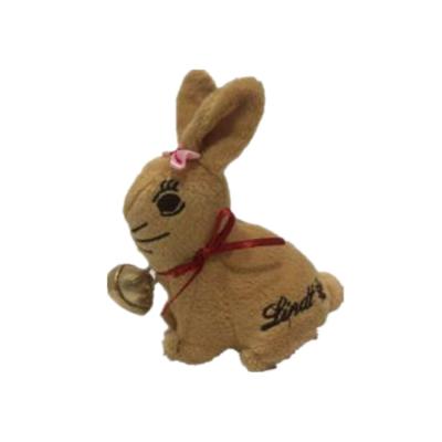 China Brown Bunny Gift Stuffed Animal 90mm 3.54 Inch Teens Gifts ROHS for sale