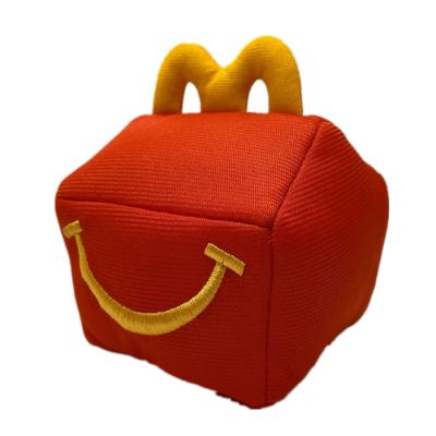 China 12cm Gift Stuffed Animal Mcdonalds Happy Meal Box For Decorations for sale