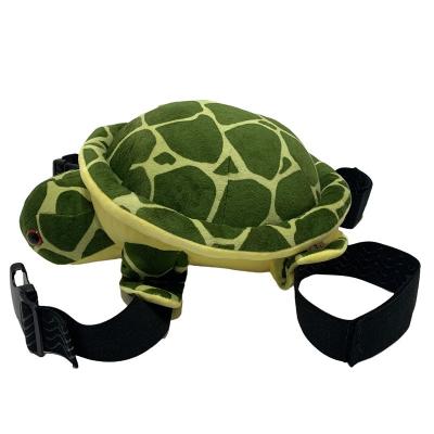 China Green Spotted Plush Turtle Buttock Protector Kid Size 45cm For Outdoor Activities for sale