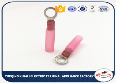 中国 HRのタイプ絶縁された電気熱収縮リング ターミナル赤いHR1.25-5 販売のため
