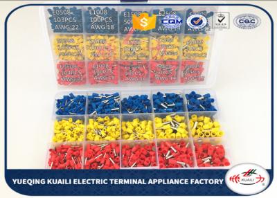 China Insulated Cord Pin End Copper wire ferrule kit 1000pcs FOR Crimp Terminal for sale