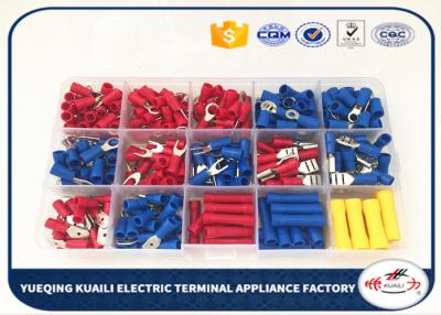 China Electrical Wire Insulated Crimp Terminal Assortment Kit Spade Assorted Set KLI-9917432 for sale