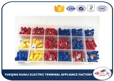 China Tin plated Assorted Insulated electrical terminal kit Terminator KLI-9920284 300pcs for sale