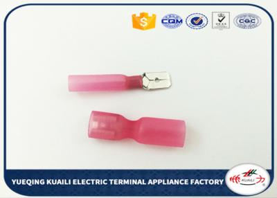 China PE waterproof Heat Shrink Wire Terminals / male and female spade connectors for sale