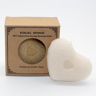 China Different Shapes Konjac Sponge For All Skin Facial And Physical Cleaning en venta