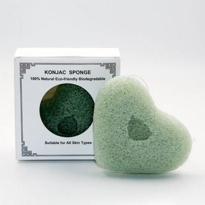 China MSDS Biodegradable Konjac Facial Cleansing Sponge Custom Packages for sale