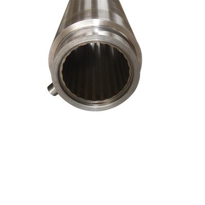 China SKD61 PVC Screw Barrel For PVC Pipe Extruder PVC Extrusion Machine for sale