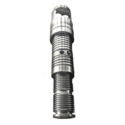 China Conical Twin Extruder Screws And Barrels For PVC Pipe Extrusion Machine for sale