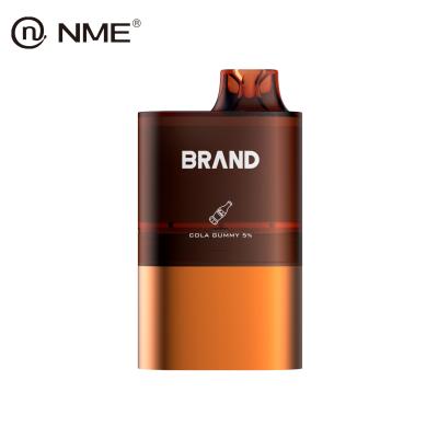 China Vanilla Chocolate Flavored Disposable Vape Nicotine Free Pods 8.5mL E Liquid 5000Puffs for sale