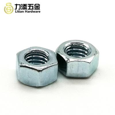 China Q215Alloy Steel M16 Hex Nut Grade 8 Galvanized Black Zinc Plating Three for sale