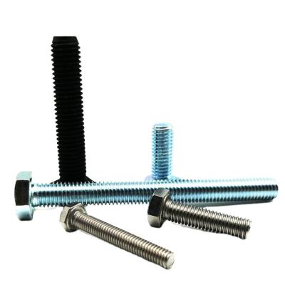 China Stainless steel hex bolts black hex bolts galvanized hex bolts for sale