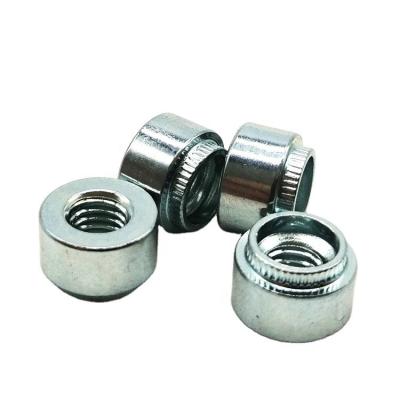 China Wholesale ISO stainless steel nut zinc plated self lug push clinch nuts bolts for sale