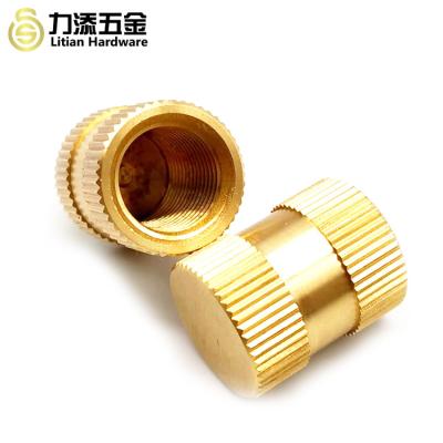 China Brass Insert Precision CNC Machining Parts IFI-100 Standard M2-M20 for sale