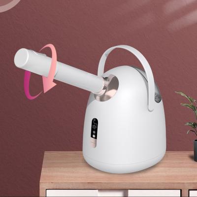 China Hot and cold spray ion atomization face steamer with smart display face moisturizing and brightening for sale