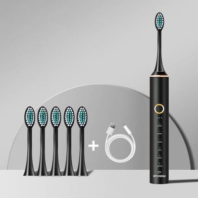 China Smart Ultrasonic Electric Toothbrush USB Charging for Teeth Cleaning Polishing and Whitening for sale