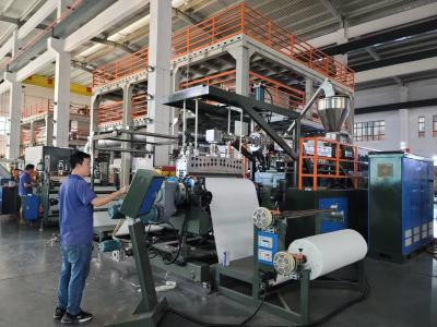 China AF-1000mm Extrusion Coating Machine TPU Hot Melt Adhesive Shoe Material for sale