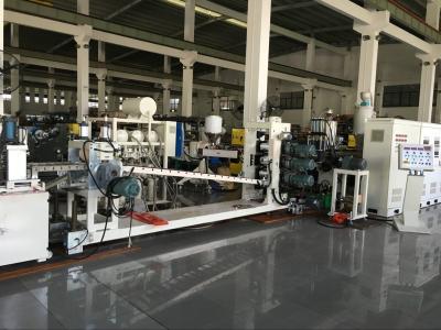 China Celluloseacetat-Blatt-Verdrängungs-Maschine, Stärke der CA-Schauspiel-Rahmen-Brett-Verdrängungs-Maschinen-1mm-6mm zu verkaufen