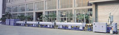 Chine ligne en plastique de machine d'extrusion de tuyau de HDPE de machine d'extrusion de tuyau du moteur 37Kw à vendre