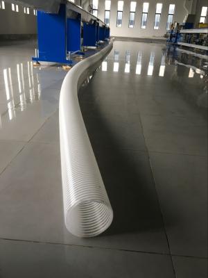 China Máquina de la protuberancia de la manguera del espiral del PVC, CE certificado (diámetro 25-200m m) en venta
