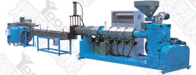 China ABB-Inverter-Plastikwiederverwertungskugel-Maschine mit der trocknenden Funktion lärmarm zu verkaufen
