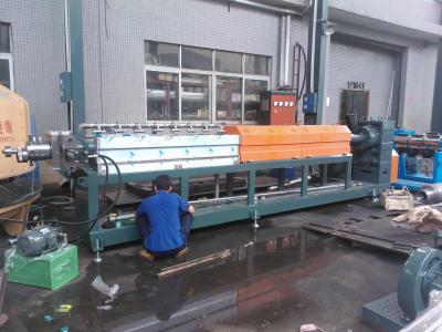 China PET Schaum-Blatt, das Maschinen-PET-Schaum-Blatt-Extruder blaue Maschinen-Farbe macht zu verkaufen