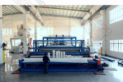 China 6000mm Waterproof Geomembrane Sheet Extrusion Machine Sheet Extruder Machine 1000kg/Hr Capacity for sale