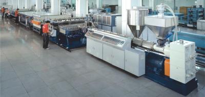 China CE Certificated PP Hollow Sheet Extrusion Line PLC Temperature Control System for sale