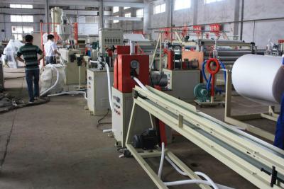 China 100% recyclebares Schaum-Blatt, das Maschine Ps-Schaum-Blatt-Extruder einfach herstellt, installieren zu verkaufen