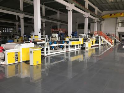 Китай Машина штранг-прессования полиэтиленовой пленки ленты АФ-600мм ПП для упаковки подарков продается