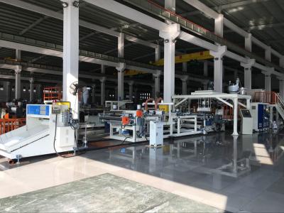 China PE PP PS ABS Plastic Sheet Extrusion Machine For File Folder / Lamp Shade for sale