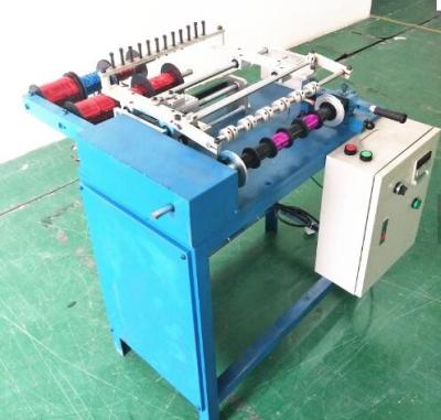 China 6 Heads Mini Metallic PP Ribbon Spool Satin Ribbon Roll Making Machine for sale