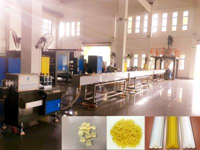 中国 エヴァの優秀な熱い溶解の機械を作る付着力の接着剤の棒棒 販売のため