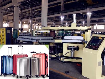 China PS Plastic Sheet Extrusion Machine , Vacuum Thermoforming Suit Case Luggage Forming Machine for sale