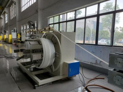 China AF-63 HDPE Pipe Extrusion Production Line , Plastic Pipe Extrusion Machine for sale
