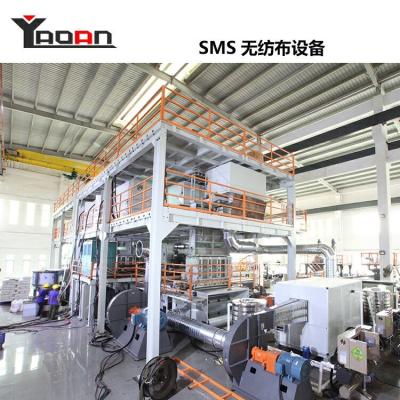 China Cadena de producción de la tela no tejida de AF-2400 SMS para el paño quirúrgico en venta