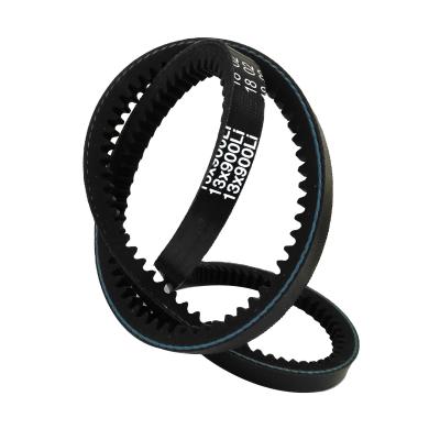 China CR cog Power Transmission rubber belt Cogged tooth auto fan rubber belt for sale