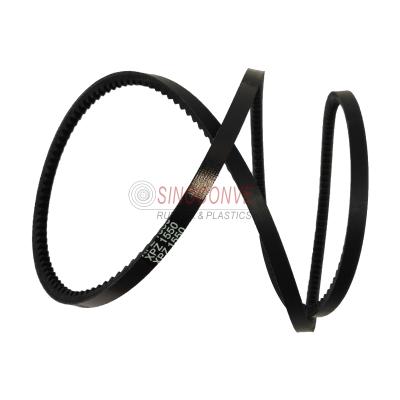 China Power Transfer with ISO1813 Static Conductive Rubber Cogged V Belt ISO 9001 Certified for sale