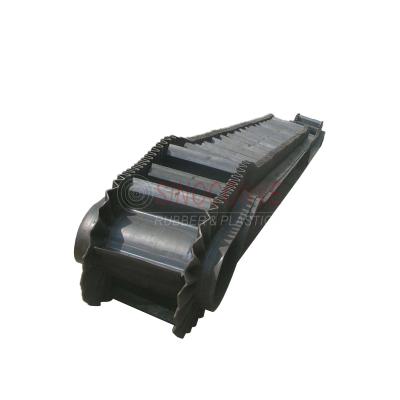 China Skirt Rubber Sidewall Conveyor Belt With Cleats Suppliers for sale
