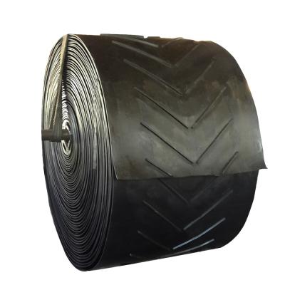 China Ep630 1200Mm  Rubber Chevron Conveyor Belt With Good Adhesion And Long Working Life for sale