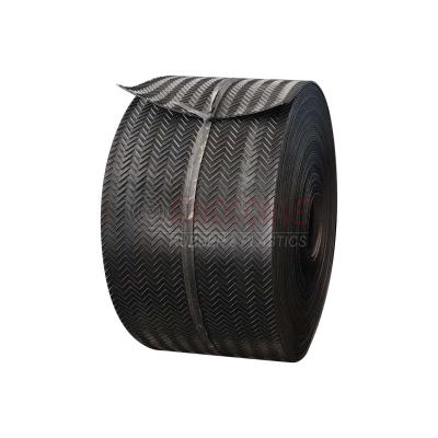 China Wear Resisting Rubber Chevron Conveyor Belt For Coal Mine for sale