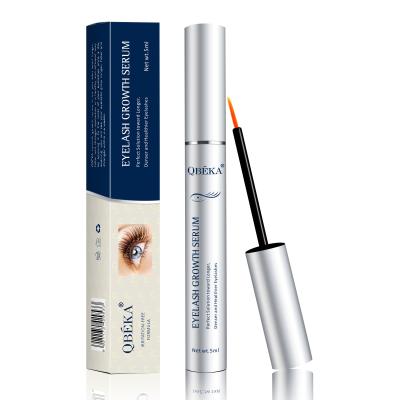 China Cuttom Logo 5ml Natural Eyelash Growth Serum Synthetic Fragrance Free Long-lasting Rapid Grow Effect for sale