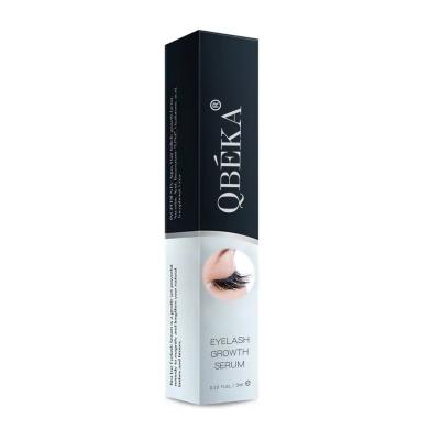 China QBEKA Organic Eyelash Growth Serum Eye Lash Enhancing Serum Long-lasting Rapid Grow Effect ODM OEM for sale
