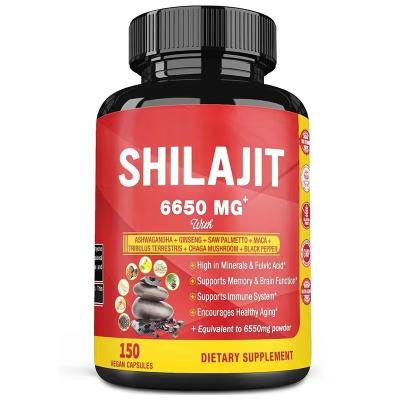 China Shilajit Capsules Brand Customization Gezondheid Beweging Afslanken Energie Supplement Te koop